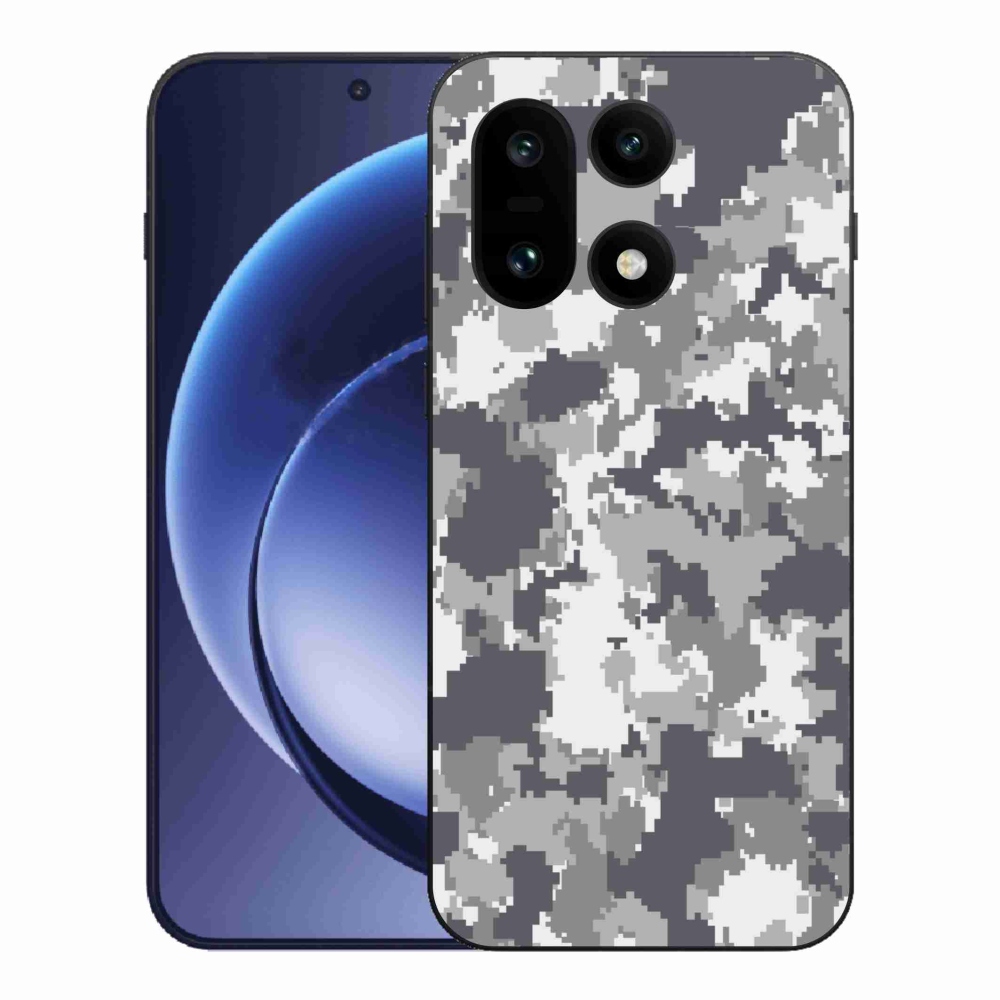 Gelový kryt mmCase na One Plus 15 - maskáčový vzor 2