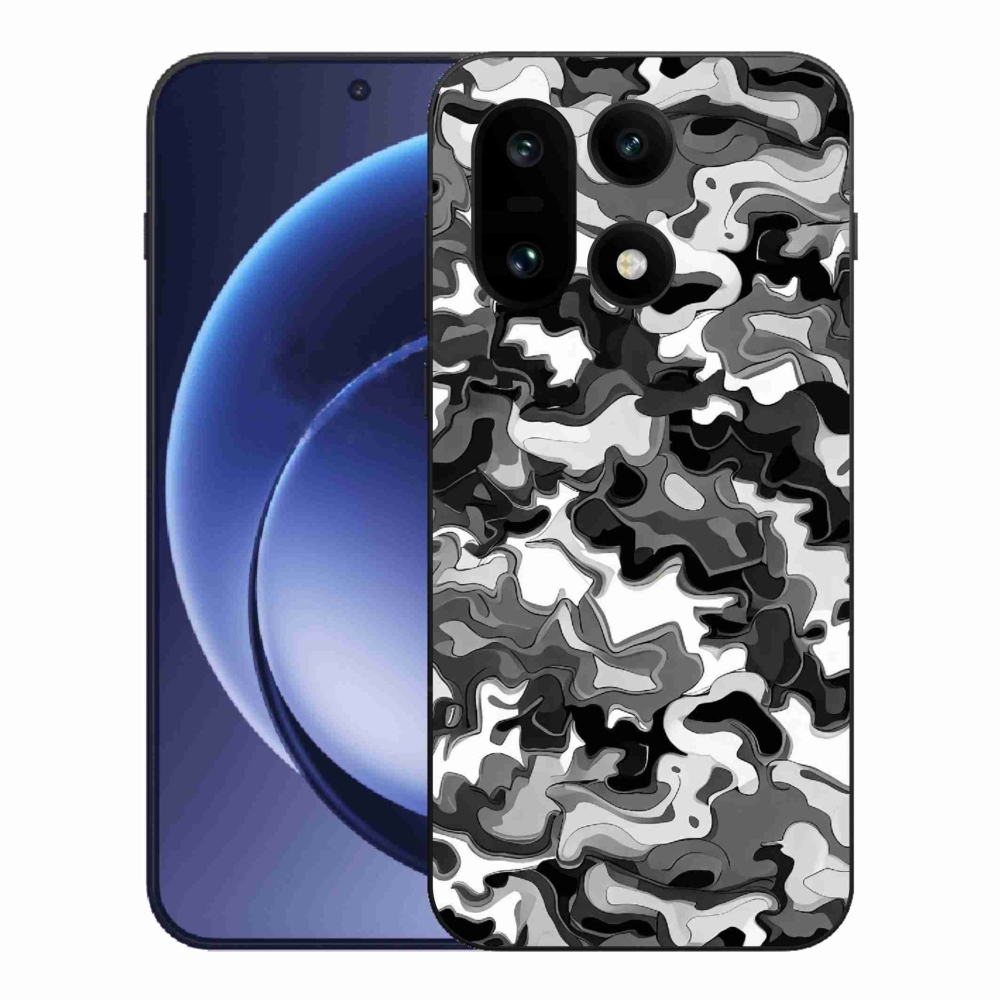 Gelový kryt mmCase na One Plus 15 - maskáčový vzor 3