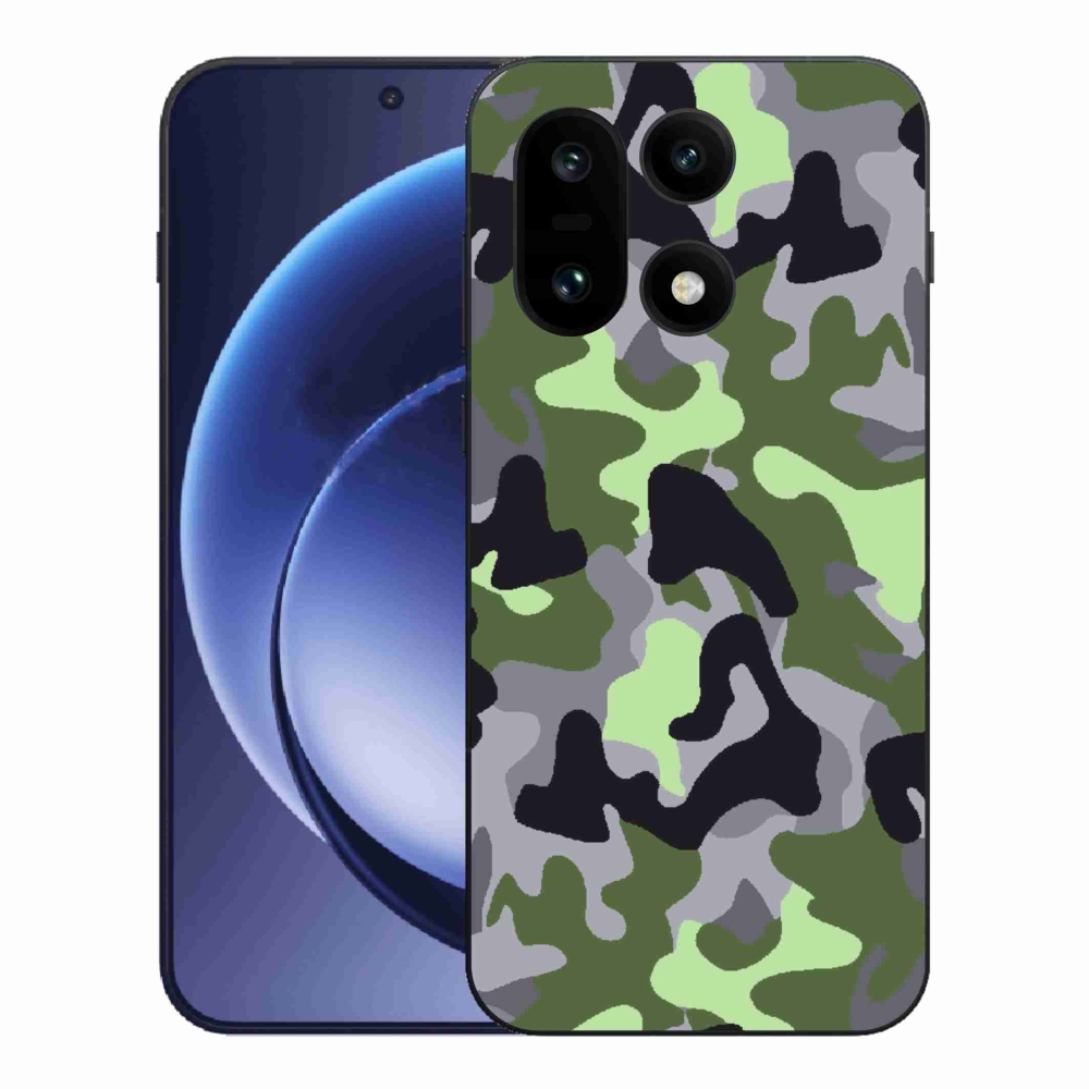 Gelový kryt mmCase na One Plus 15 - maskáčový vzor 7