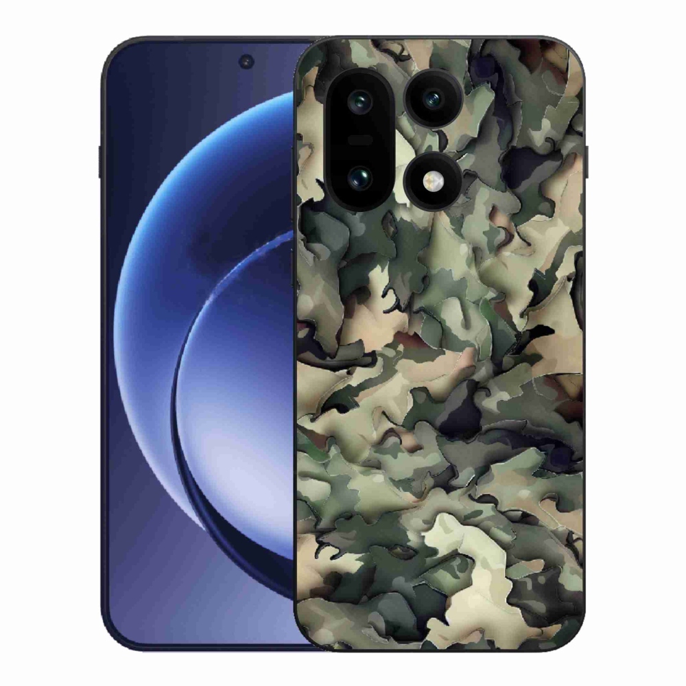 Gelový kryt mmCase na One Plus 15 - maskáčový vzor 9