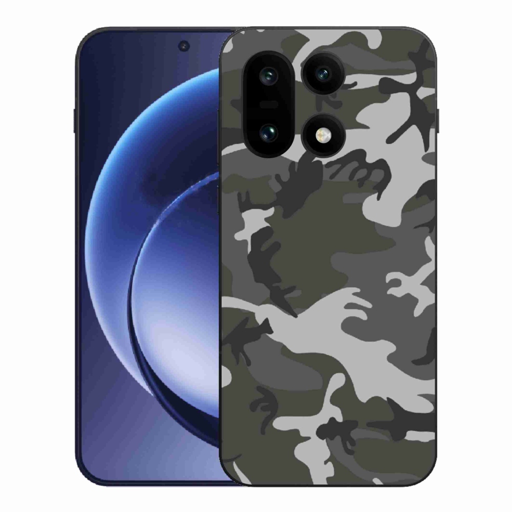 Gelový kryt mmCase na One Plus 15 - maskáčový vzor