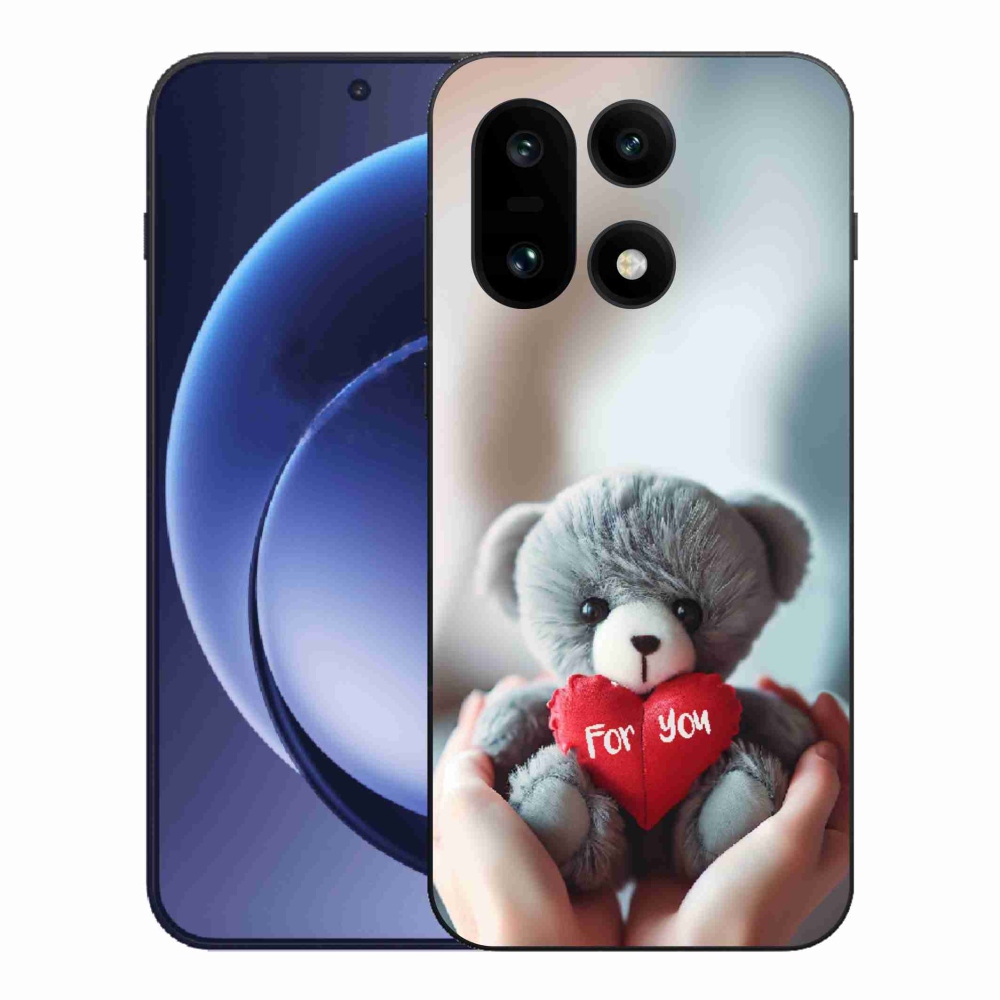 Gelový kryt mmCase na One Plus 15 - medvídek pro zamilované