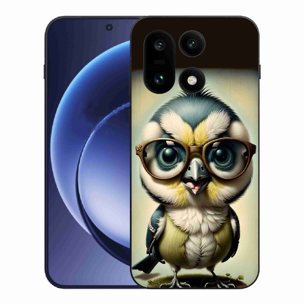 Gelový kryt mmCase na One Plus 15 - mládě s brýlemi