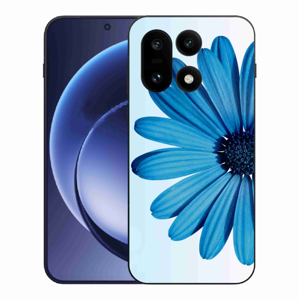 Gelový kryt mmCase na One Plus 15 - modrá kopretina