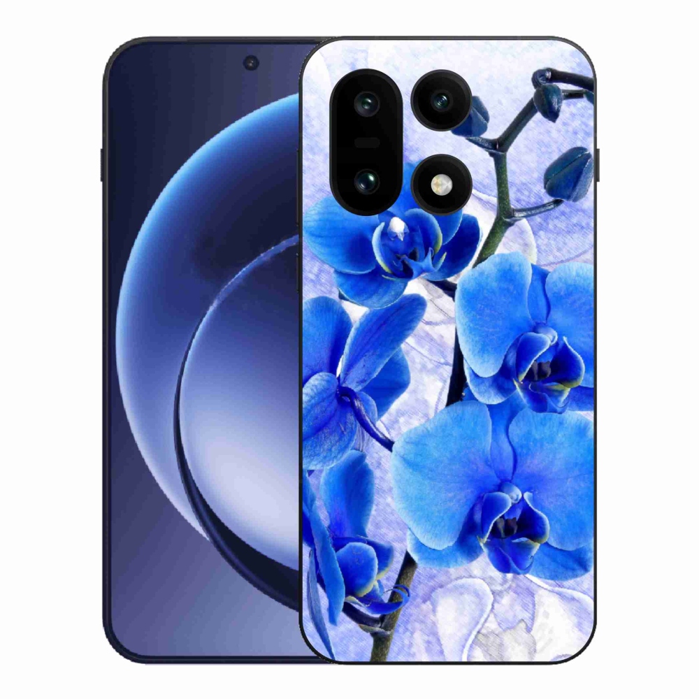 Gelový kryt mmCase na One Plus 15 - modré květy