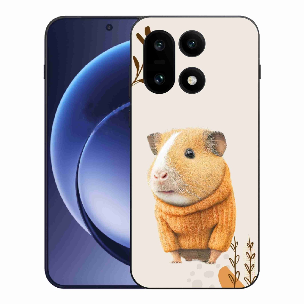 Gelový kryt mmCase na One Plus 15 - morče ve svetru