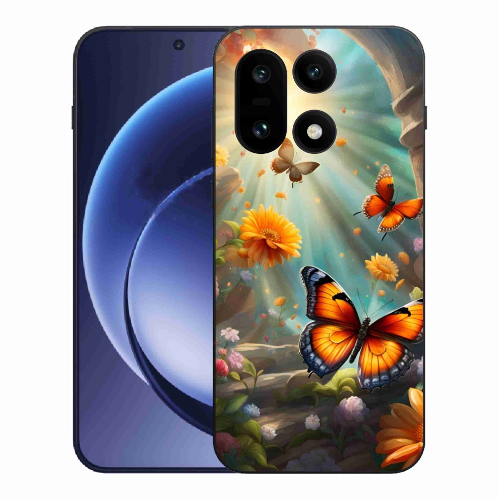 Gelový kryt mmCase na One Plus 15 - motýlí zahrada 2