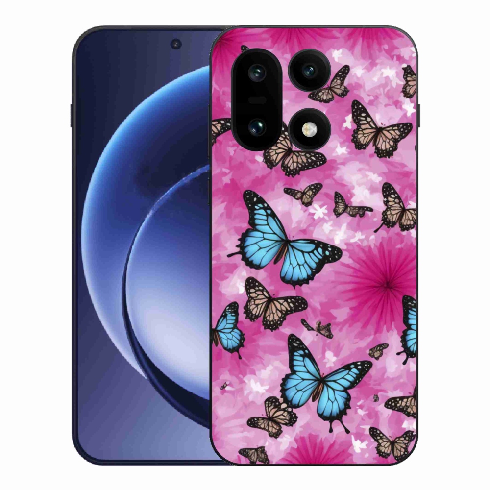 Gelový kryt mmCase na One Plus 15 - motýlí zahrada
