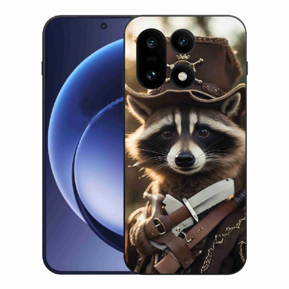 Gelový kryt mmCase na One Plus 15 - mýval v uniformě