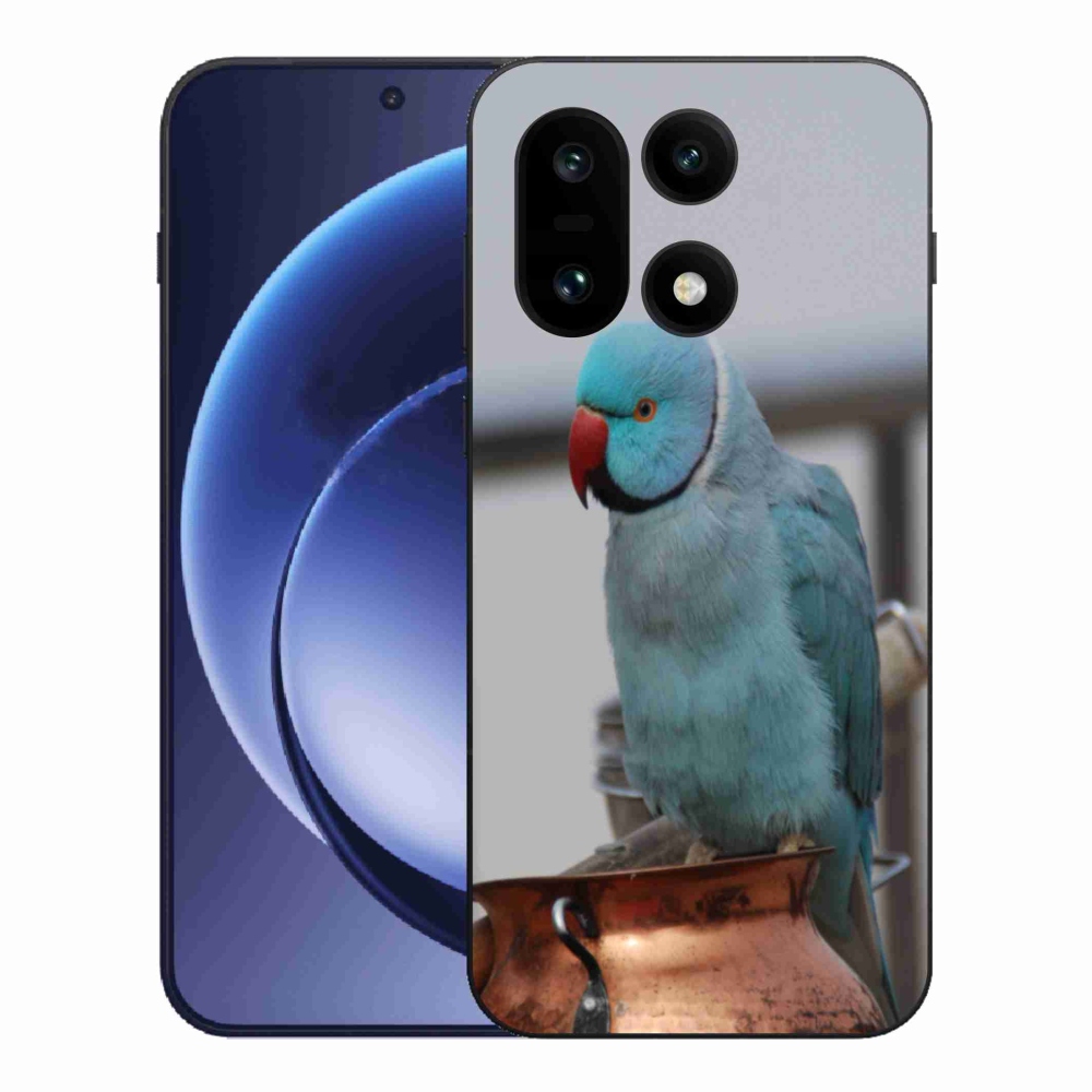 Gelový kryt mmCase na One Plus 15 - papoušek alexandr modrý