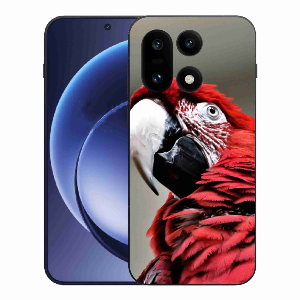 Gelový kryt mmCase na One Plus 15 - papoušek ara červený
