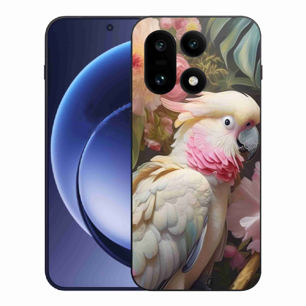 Gelový kryt mmCase na One Plus 15 - papoušek kakadu růžový 2