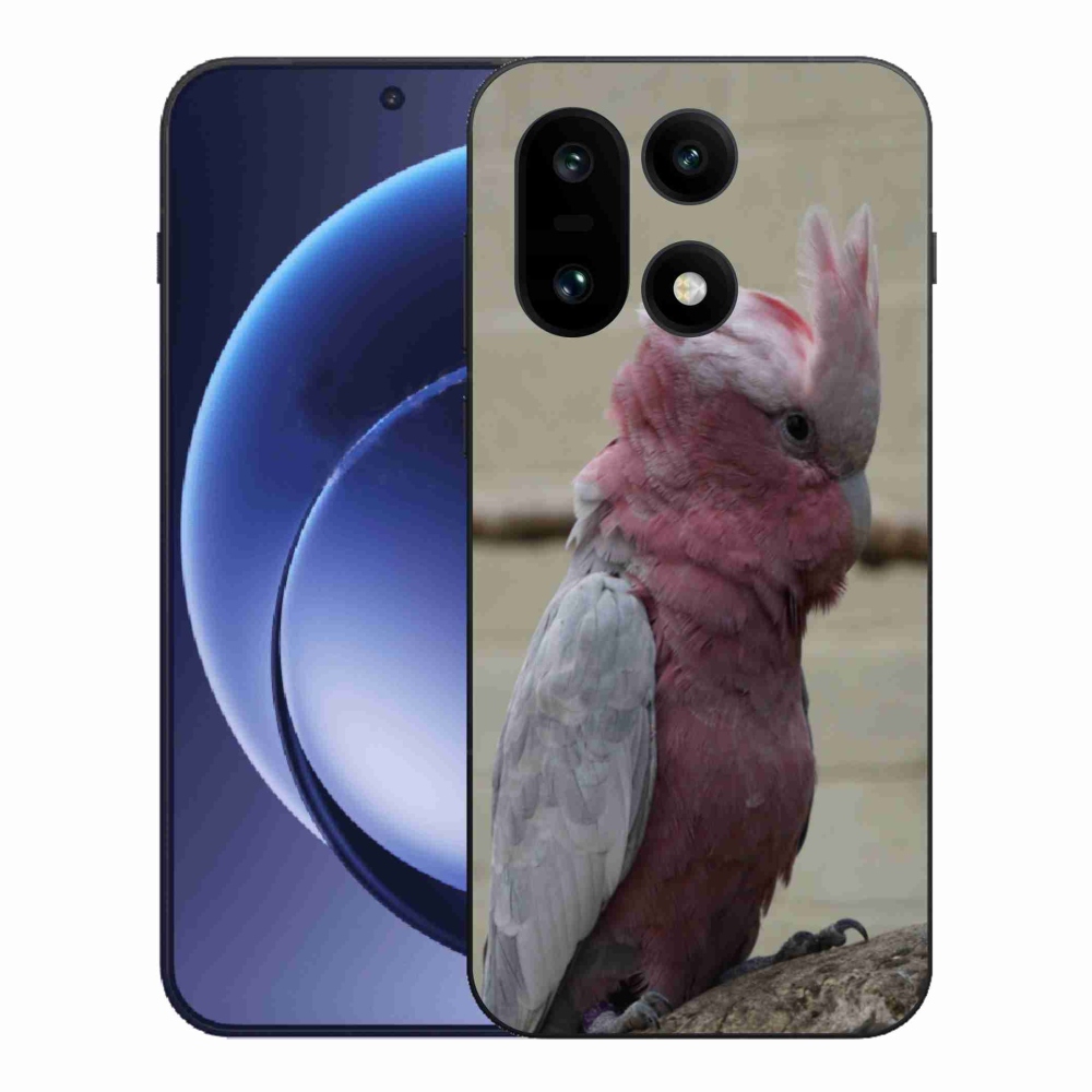 Gelový kryt mmCase na One Plus 15 - papoušek kakadu růžový