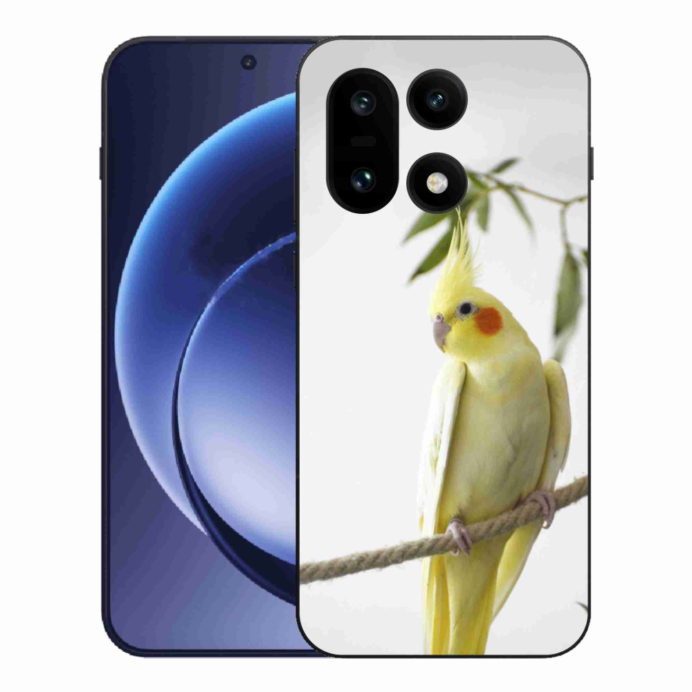 Gelový kryt mmCase na One Plus 15 - papoušek korela chocholatá