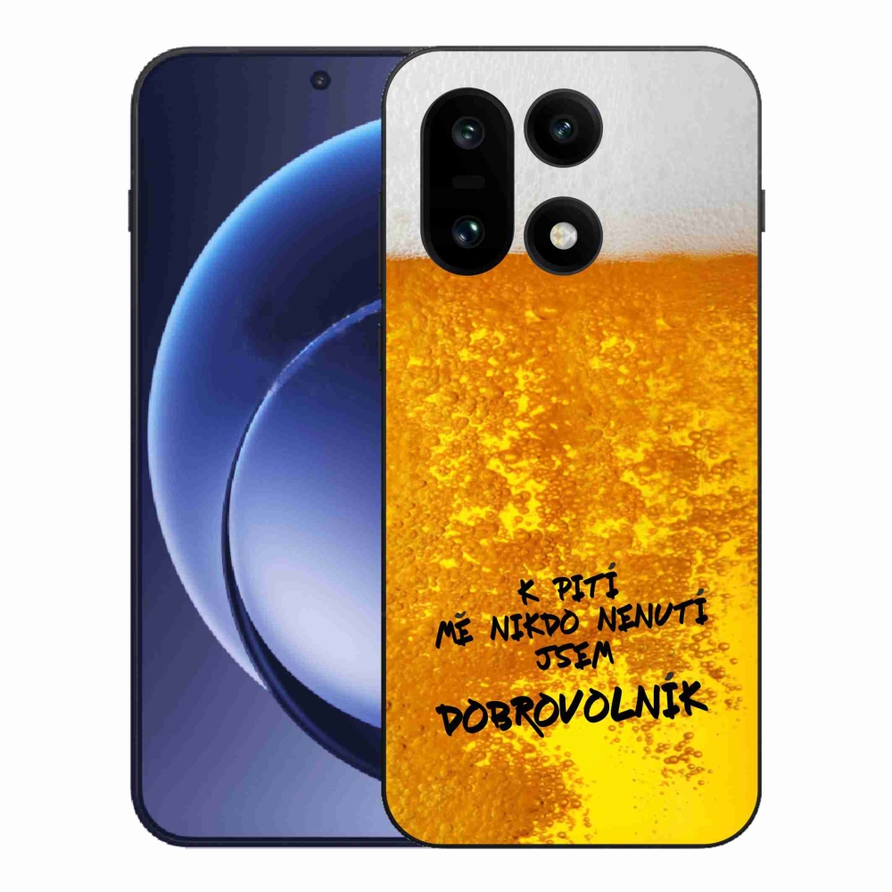 Gelový kryt mmCase na One Plus 15 - pivní motiv 4