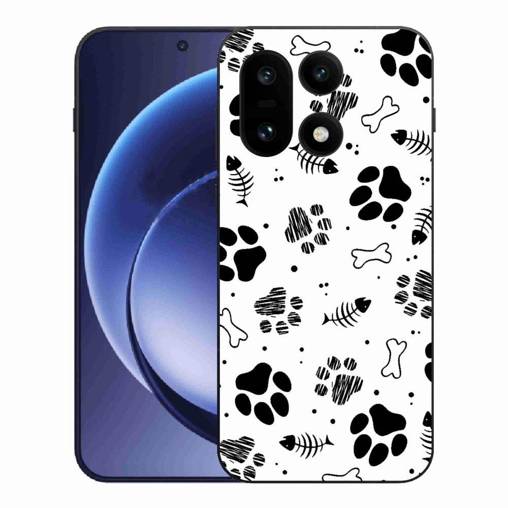 Gelový kryt mmCase na One Plus 15 - psí tlapky 1