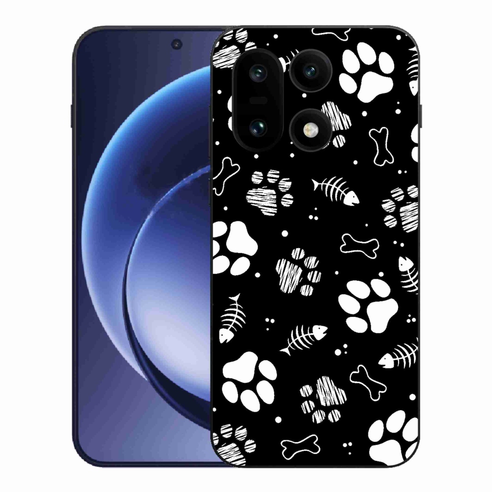 Gelový kryt mmCase na One Plus 15 - psí tlapky