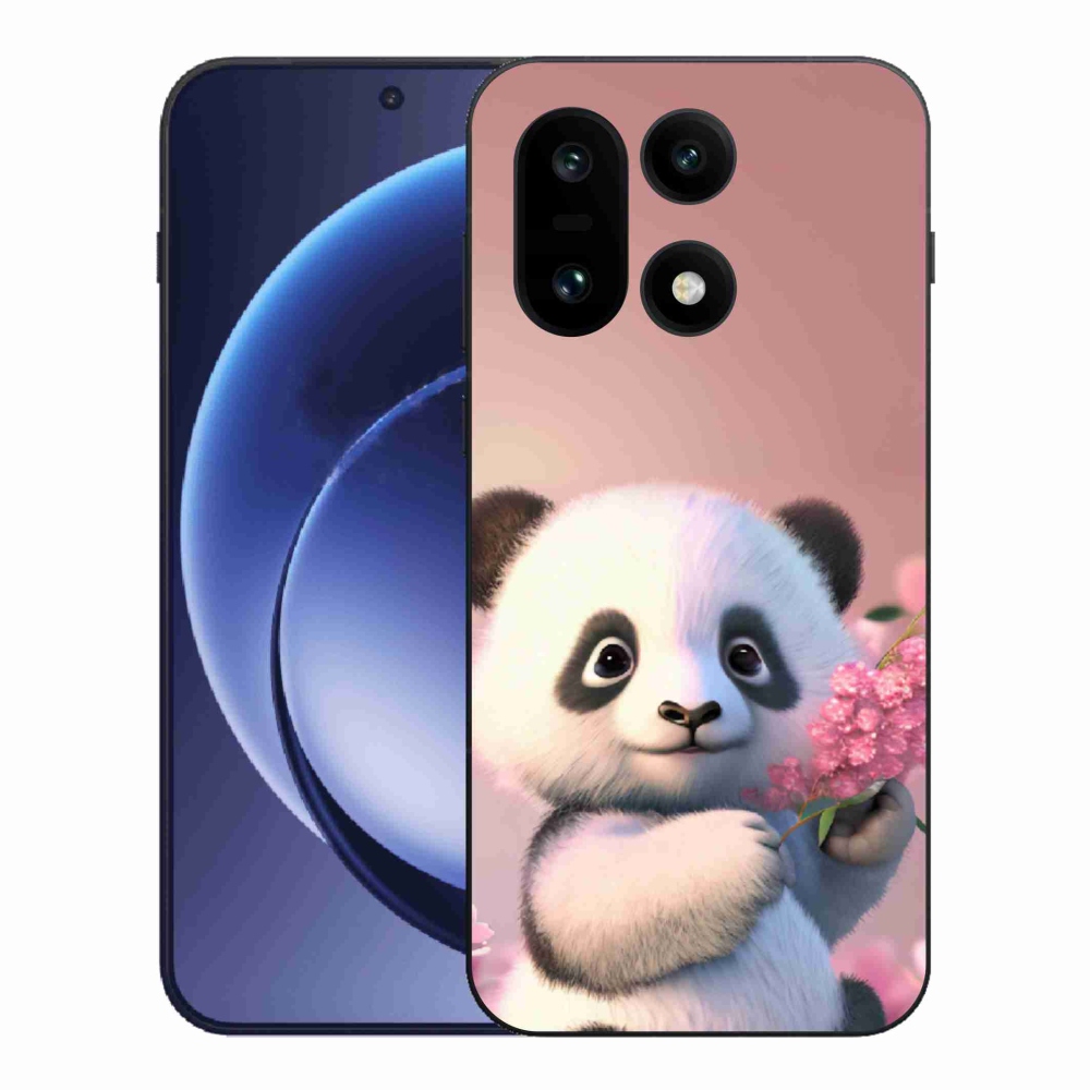 Gelový kryt mmCase na One Plus 15 - roztomilá panda