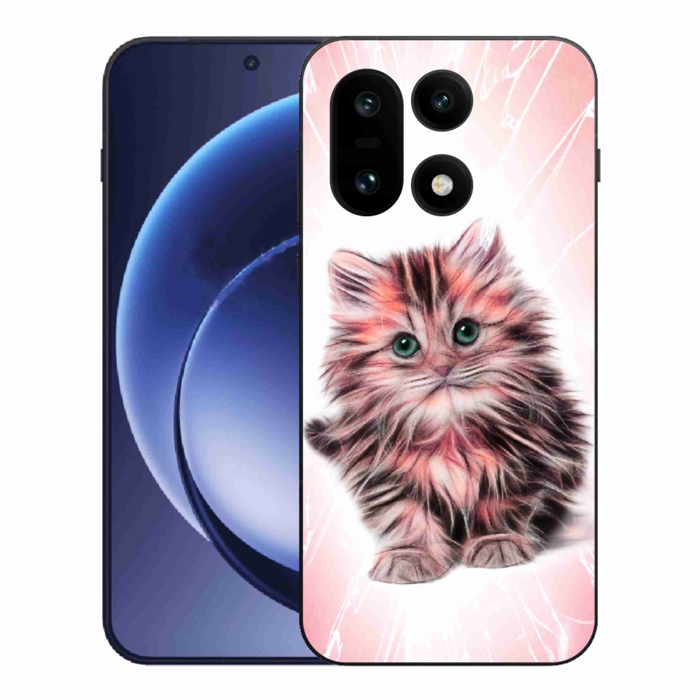 Gelový kryt mmCase na One Plus 15 - roztomilé kotě