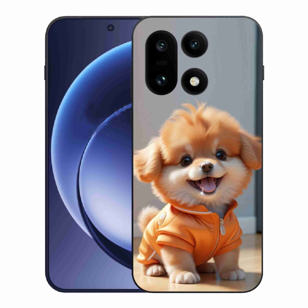 Gelový kryt mmCase na One Plus 15 - roztomilý pomeranian v mikině