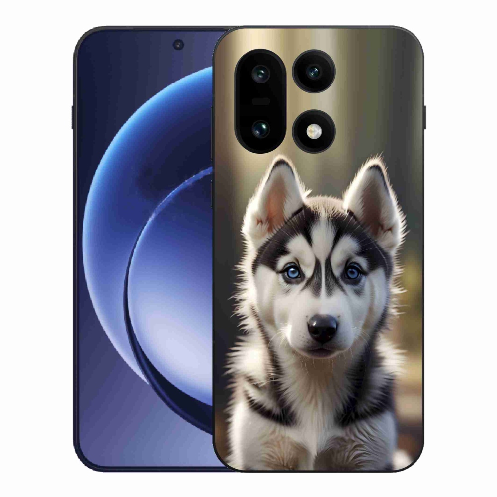 Gelový kryt mmCase na One Plus 15 - roztomilý sibiřský husky