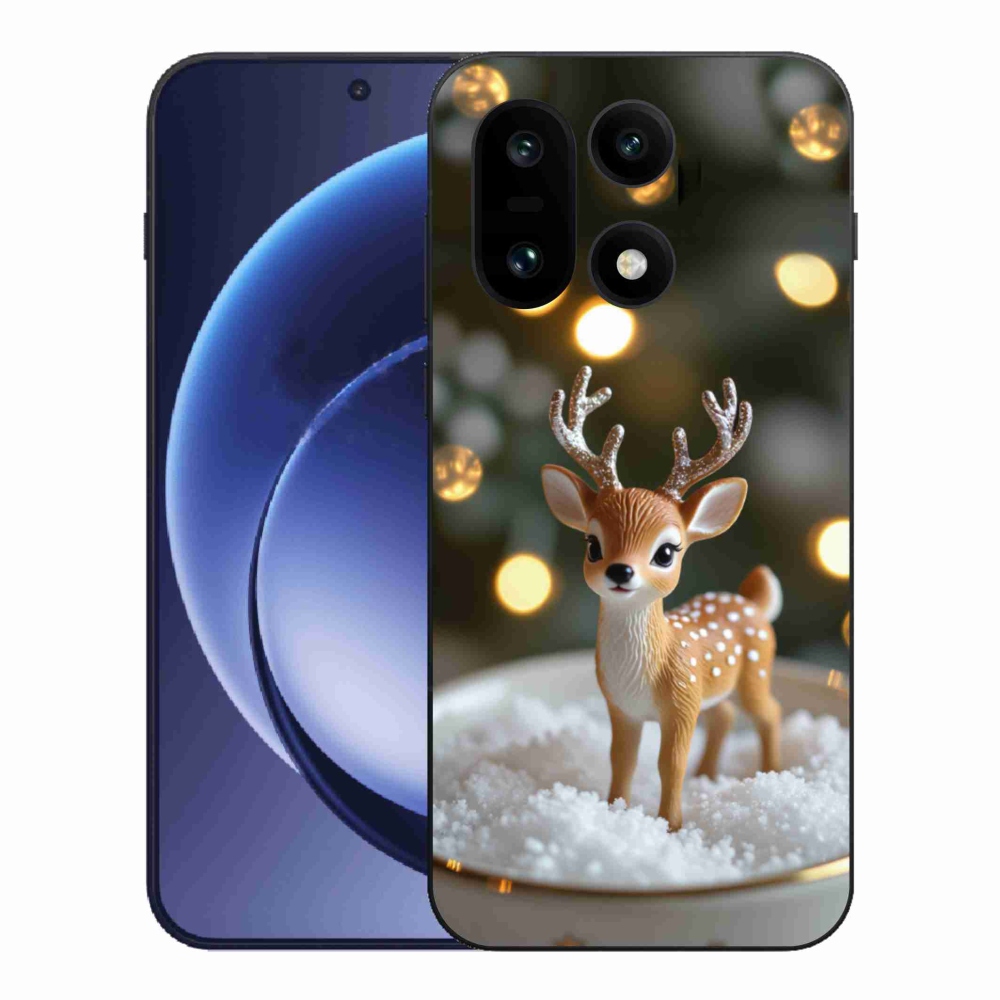 Gelový kryt mmCase na One Plus 15 - roztomilý vánoční jelen