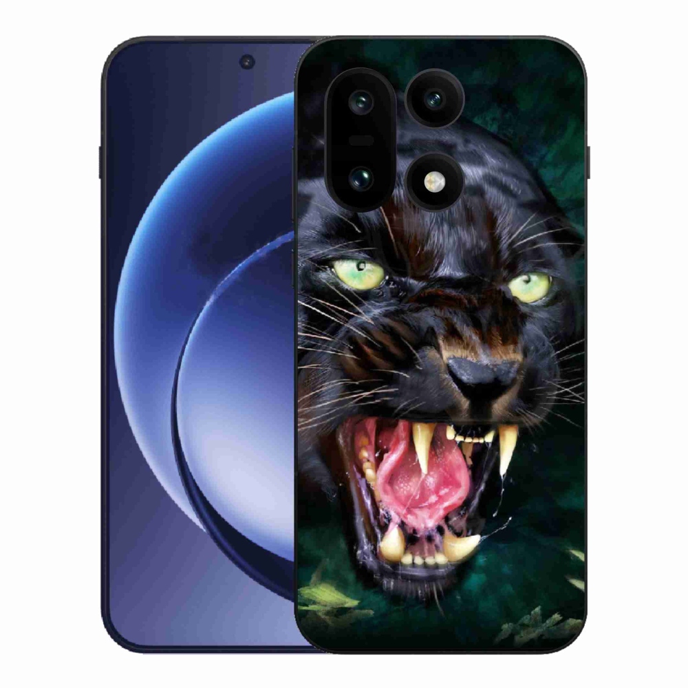 Gelový kryt mmCase na One Plus 15 - rozzuřený černý panter