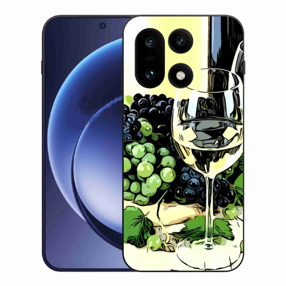 Gelový kryt mmCase na One Plus 15 - sklenka vína