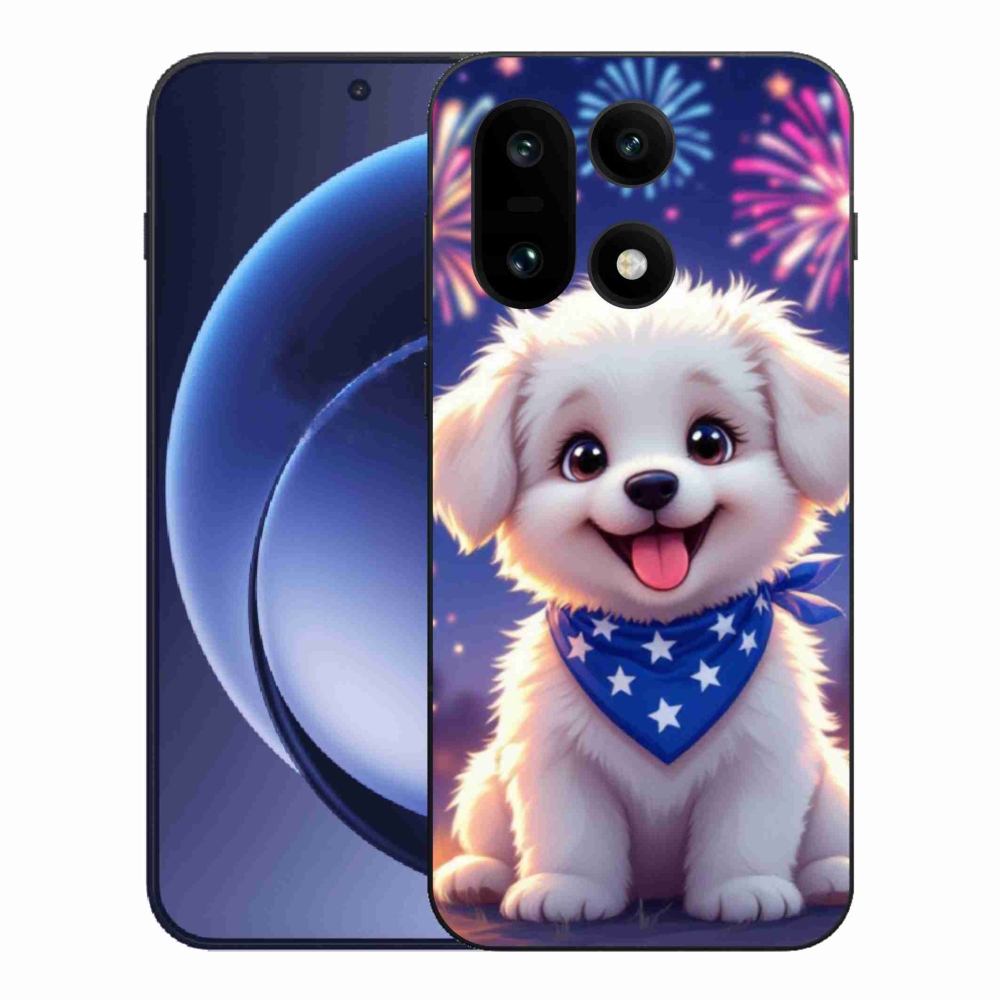 Gelový kryt mmCase na One Plus 15 - slavnostní štěně