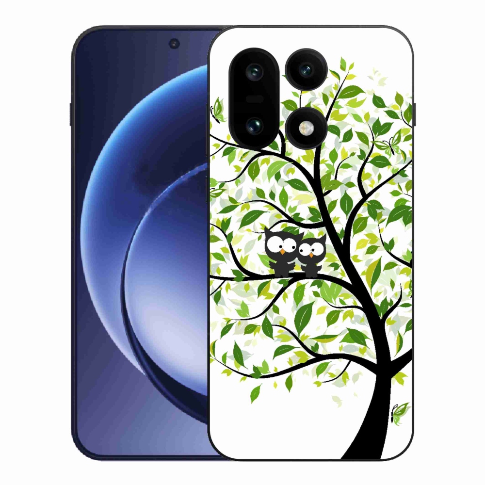Gelový kryt mmCase na One Plus 15 - sovičky na stromě