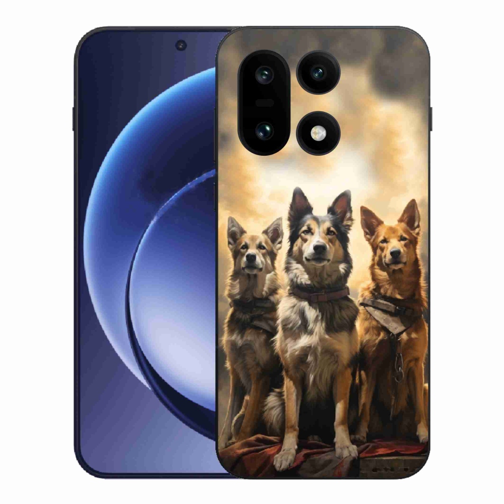 Gelový kryt mmCase na One Plus 15 - tři psi