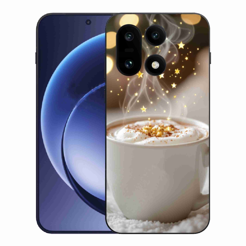 Gelový kryt mmCase na One Plus 15 - vánoční horký nápoj