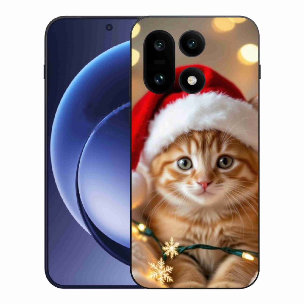 Gelový kryt mmCase na One Plus 15 - vánoční kotě