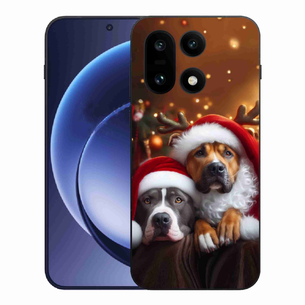Gelový kryt mmCase na One Plus 15 - vánoční psi