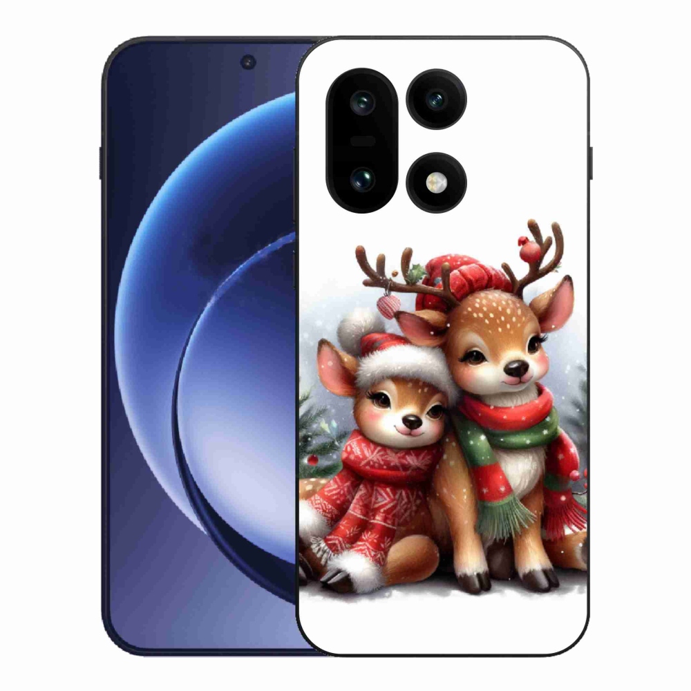 Gelový kryt mmCase na One Plus 15 - vánoční sobi