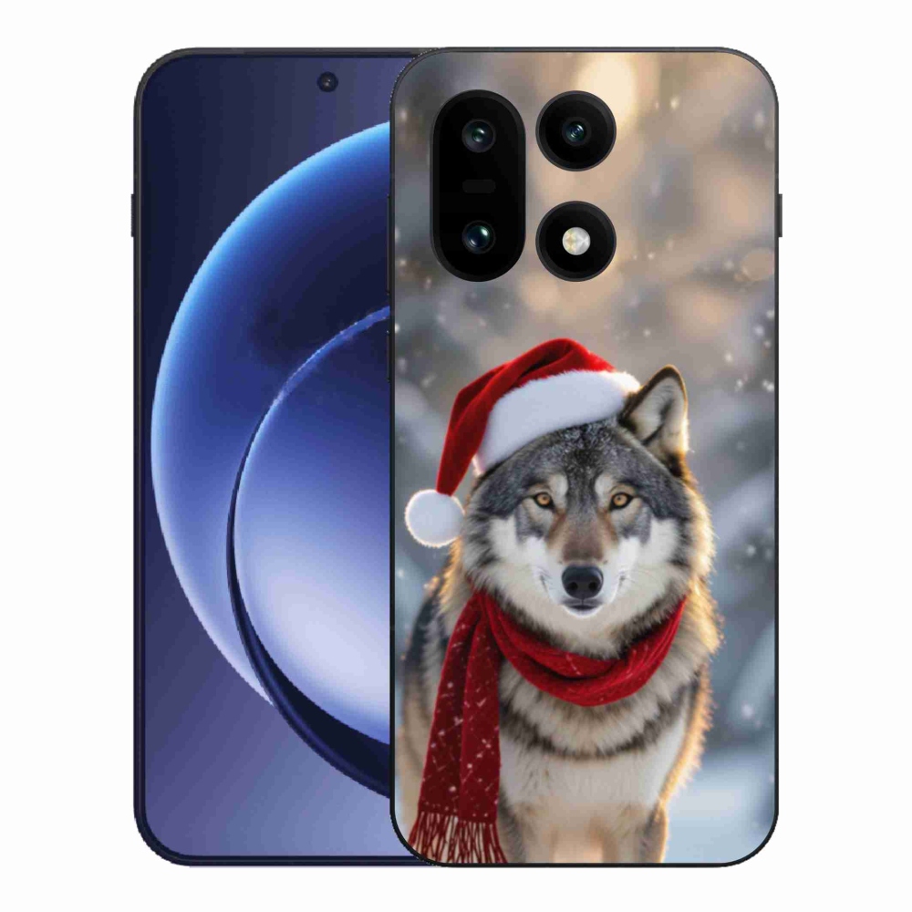 Gelový kryt mmCase na One Plus 15 - vánoční vlk
