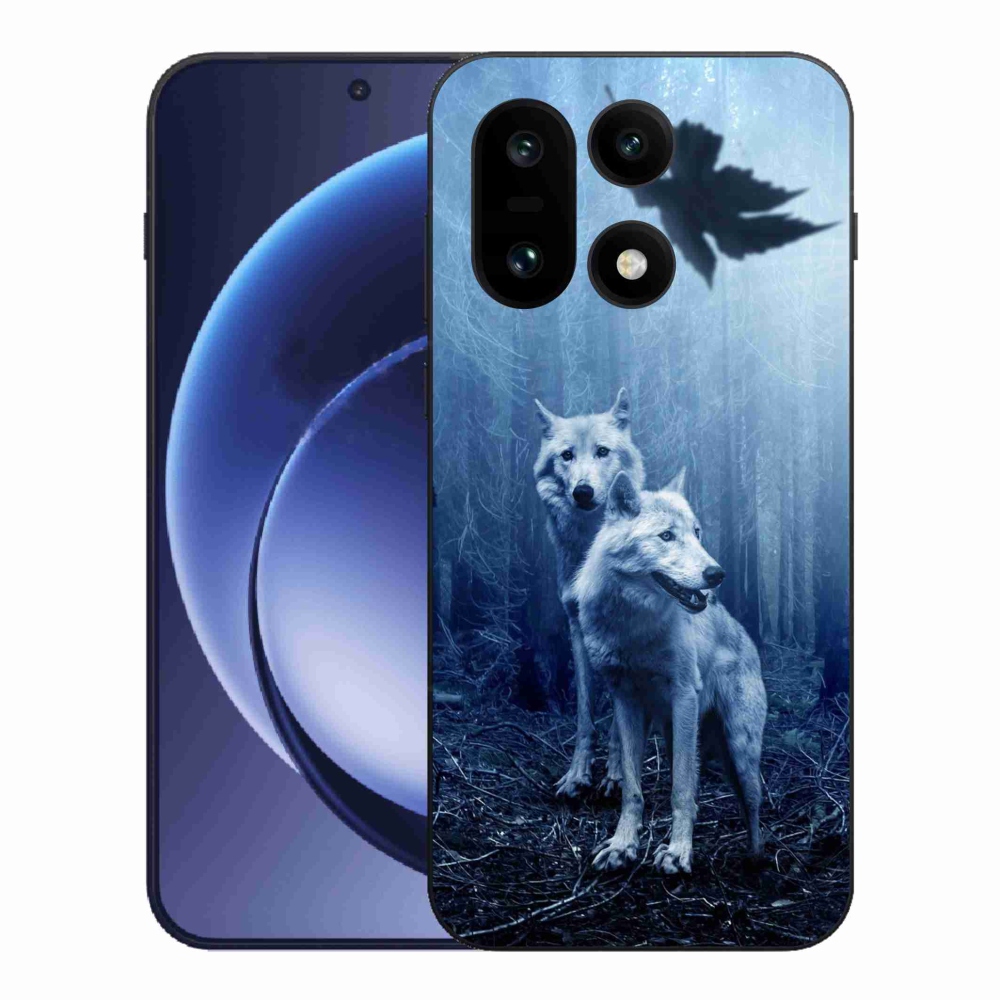 Gelový kryt mmCase na One Plus 15 - vlci v lese