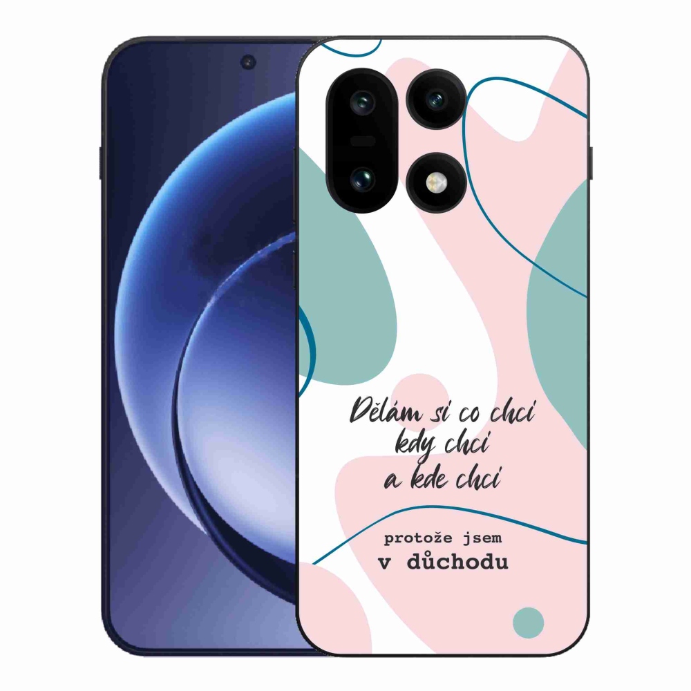 Gelový kryt mmCase na One Plus 15 - vtipný text 10 bílé pozadí