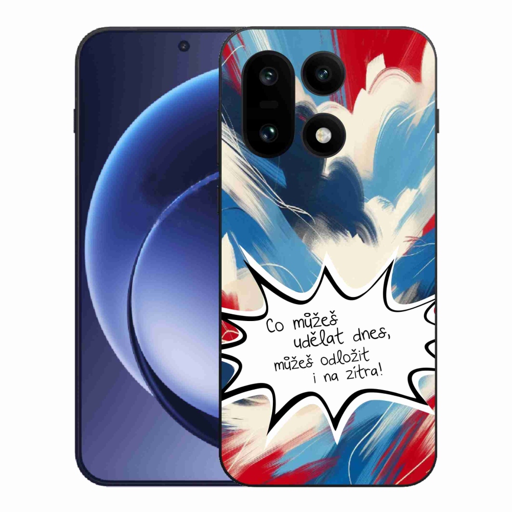 Gelový kryt mmCase na One Plus 15 - vtipný text 9 bílé pozadí