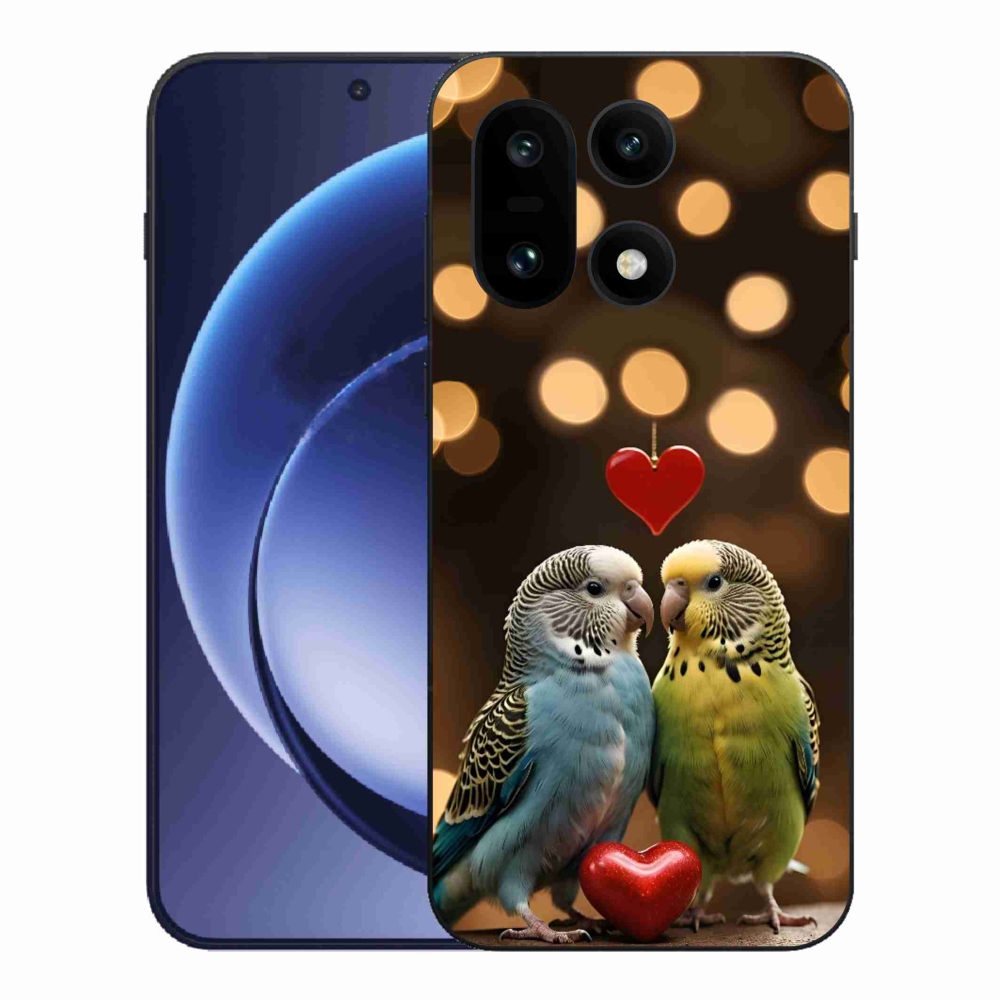 Gelový kryt mmCase na One Plus 15 - zamilovaní papoušci