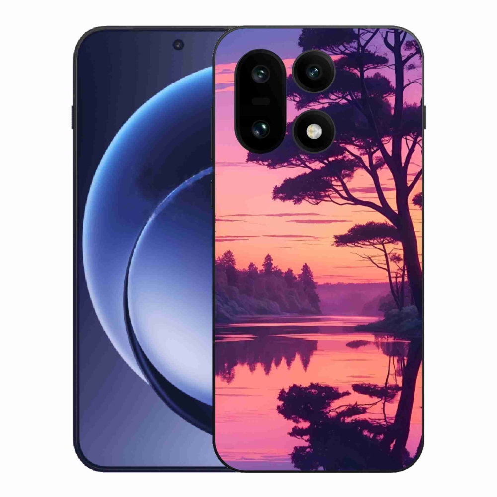 Gelový kryt mmCase na One Plus 15 - západ slunce nad jezerem