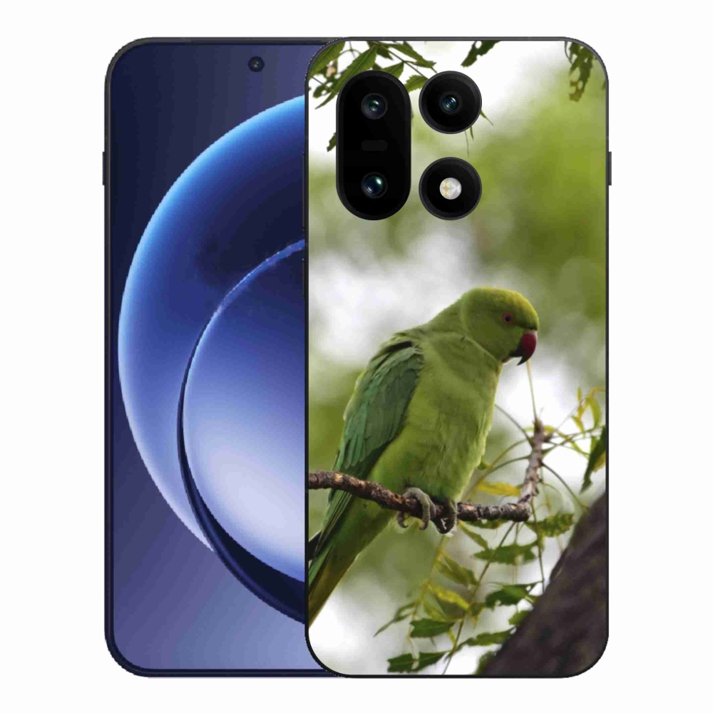 Gelový kryt mmCase na One Plus 15 - zelený papoušek