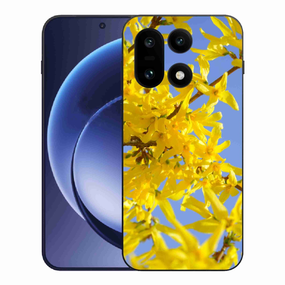 Gelový kryt mmCase na One Plus 15 - žluté květy