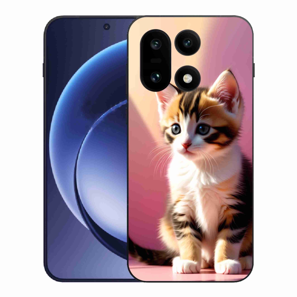 Gelový kryt mmCase na One Plus 15 - zvědavé kotě 2
