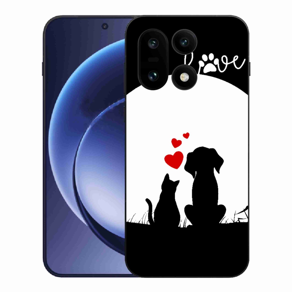 Gelový kryt mmCase na One Plus 15 - zvířecí láska