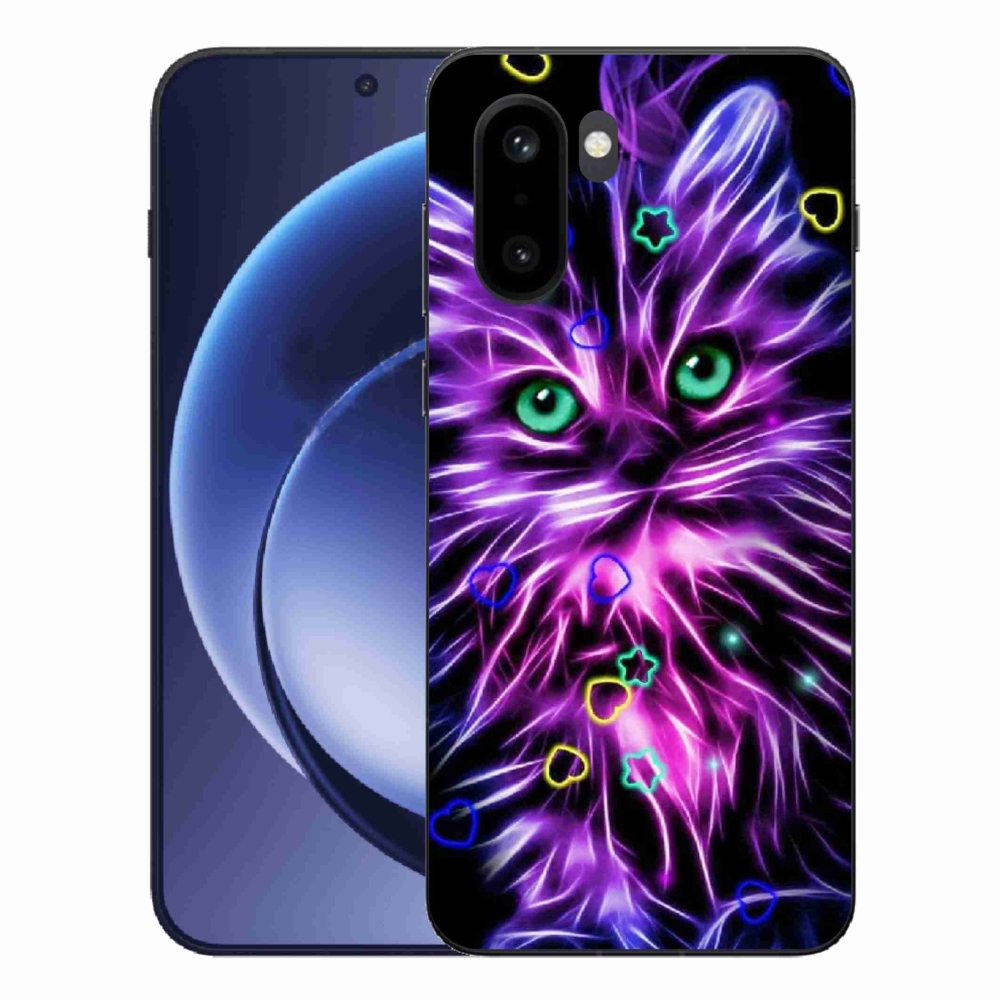 Gelový kryt mmCase na One Plus 15R - abstraktní kočka