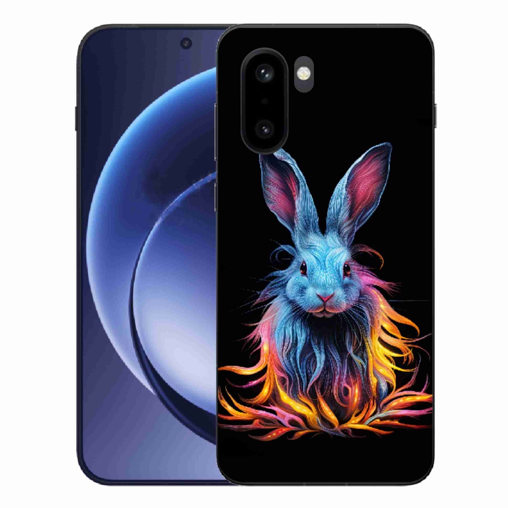 Gelový kryt mmCase na One Plus 15R - abstraktní zajíc