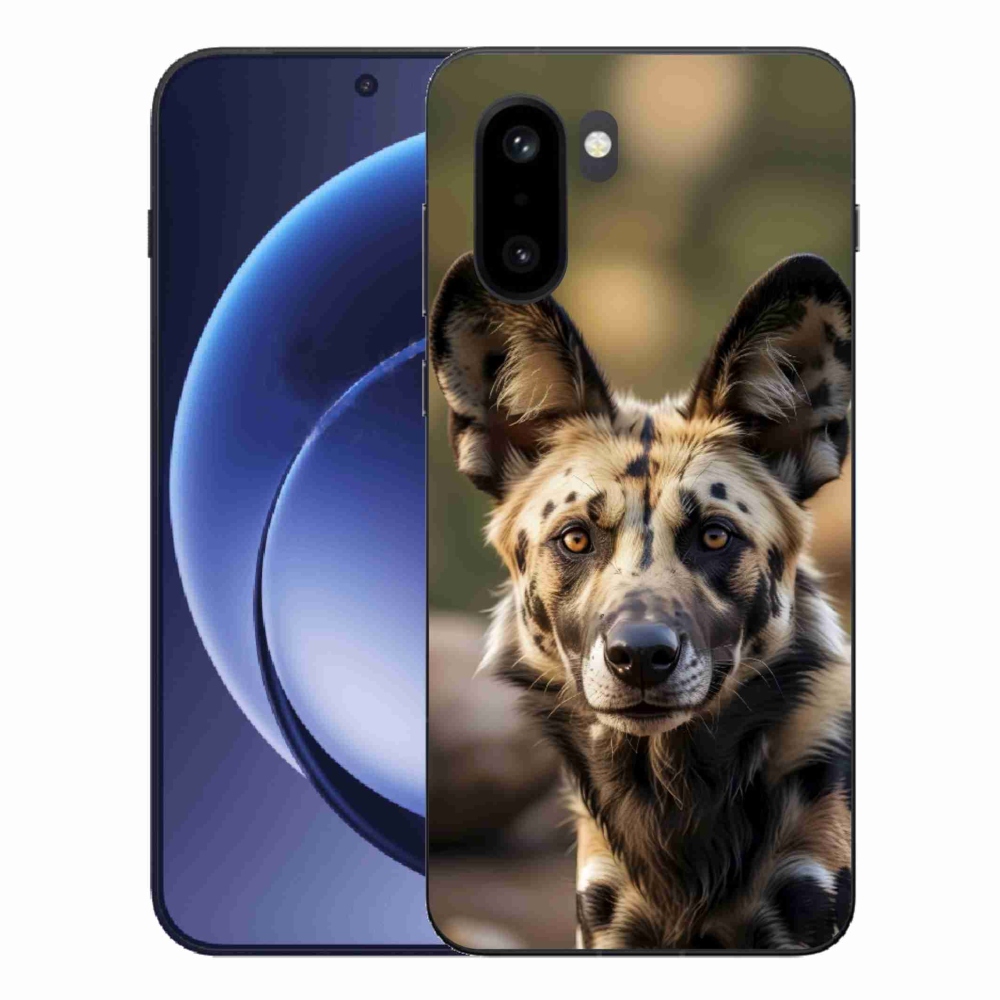 Gelový kryt mmCase na One Plus 15R - africký divoký pes