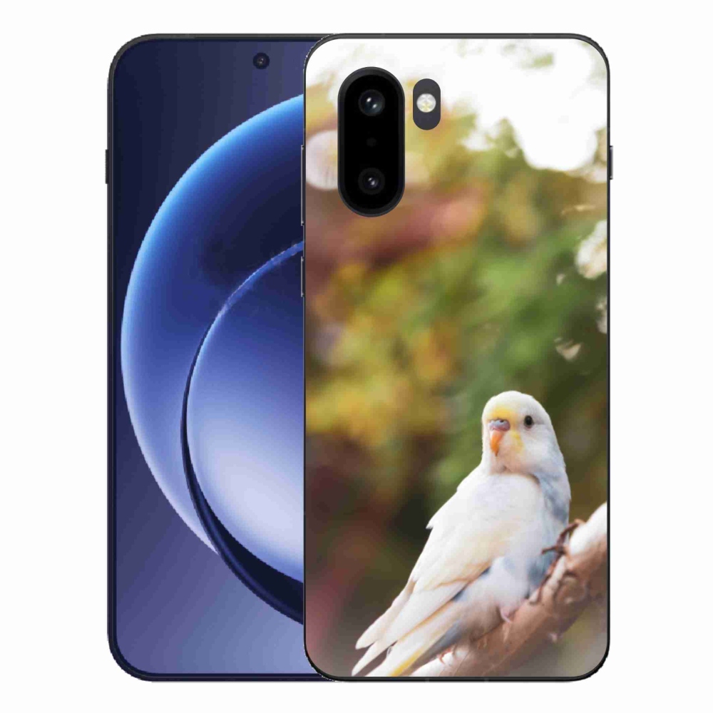 Gelový kryt mmCase na One Plus 15R - andulka bílá