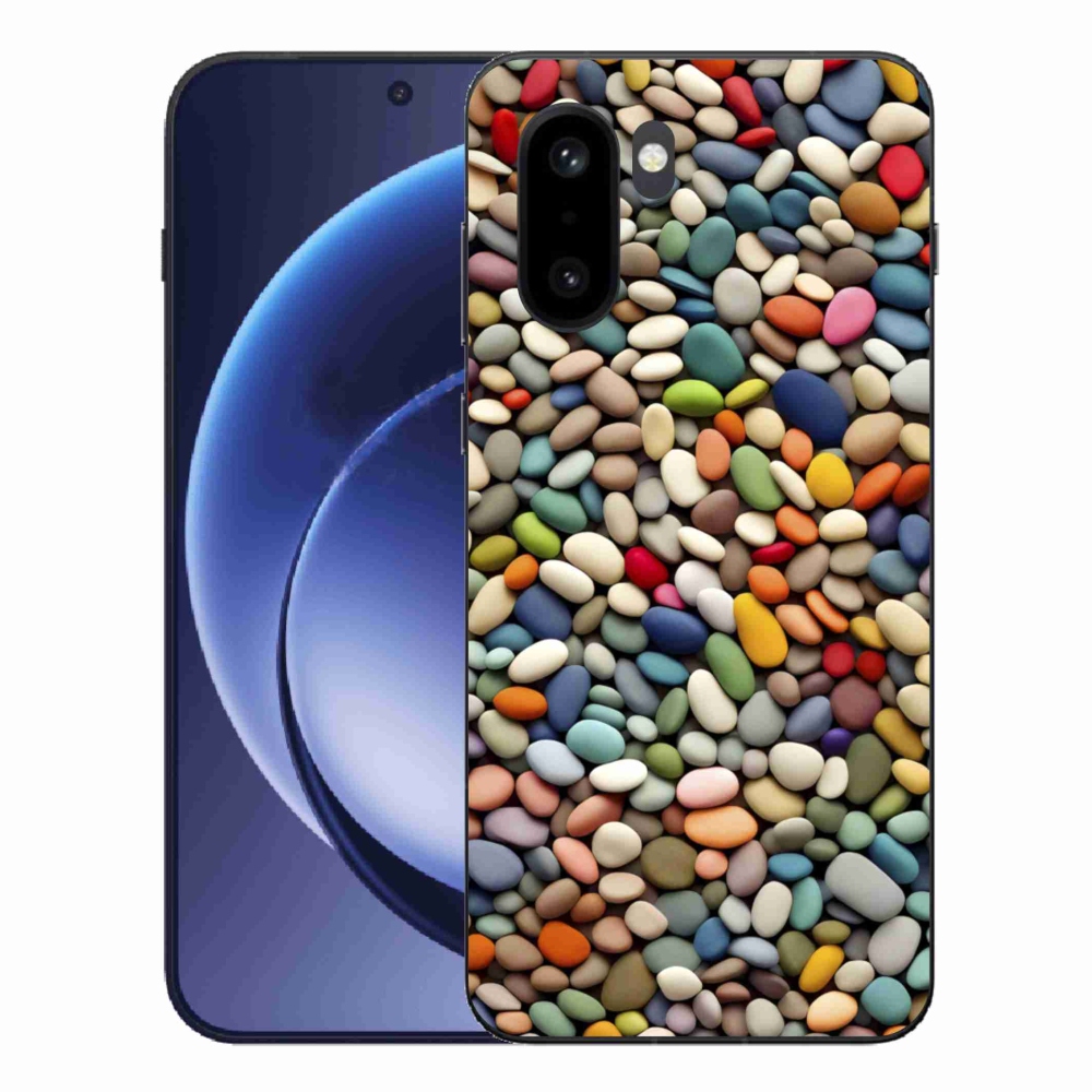 Gelový kryt mmCase na One Plus 15R - barevné kamínky 2